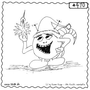 srab 00470 weihnachten advent stern kerze muetze