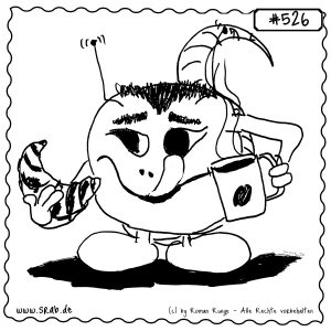 srab 00526 essen trinken croissant kaffee tee fruehstueck