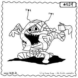 srab 00529 mumie halloween klopapier verkleidung grusel