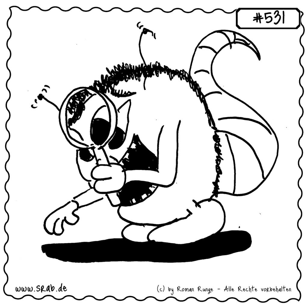 srab 00531 lupe suchen vergroessern detektiv