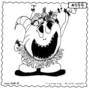 srab 00544 tropen fruechte tanz banane kostuem