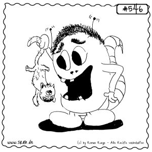 srab 00546 alf katze essen haustier humor