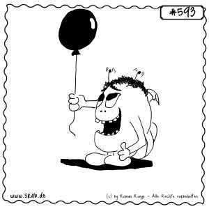 srab 00593 luftballon freude geburtstag wunsch feier