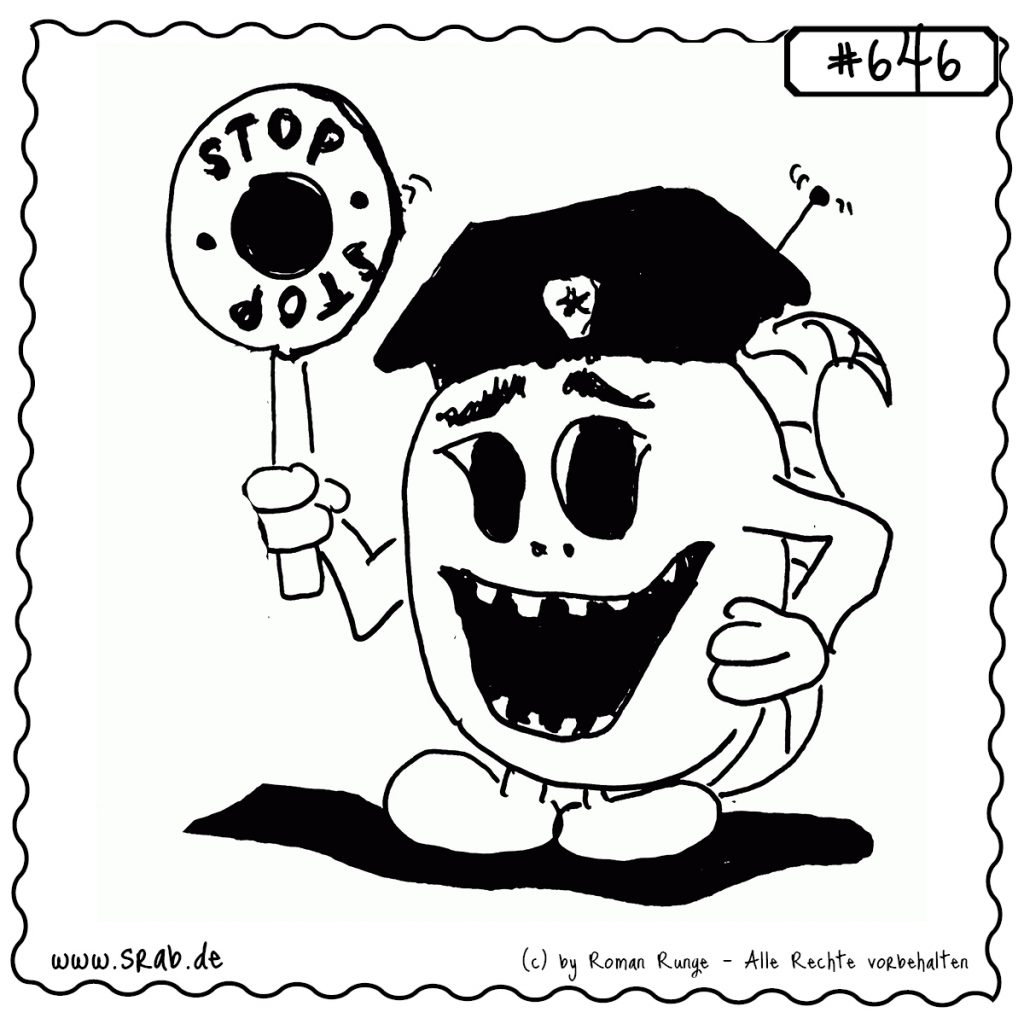 srab 00646 polizei kelle halt stop kontrolle