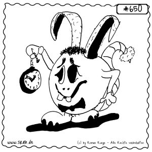 srab 00650 hase uhr keine zeit