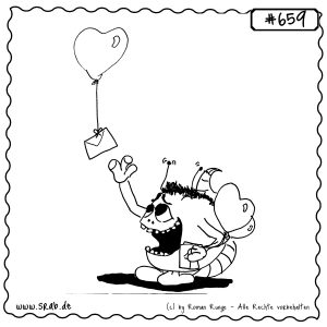 srab 00659 luftballon post nachricht wunsch