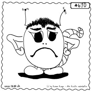 srab 00670 traurig enttaeuscht sauer nachdenklich