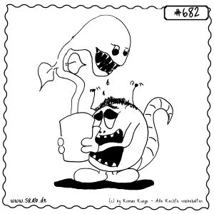 srab 00682 fleischfressende pflanze trinkangriff