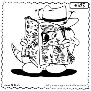 srab 00688 spion agent geheim zeitung beobachten