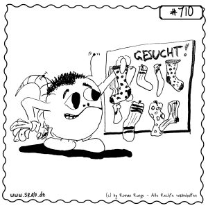 srab 00710 sockenmonster suche waschchaos