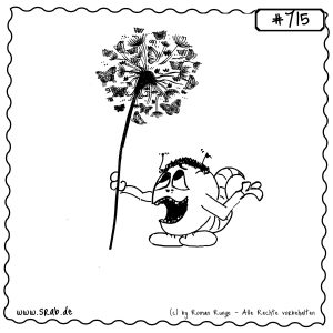 srab 00715 pusteblume schmetterlinge blume geschenk