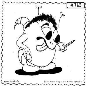 srab 00763 stift bleistift zeichnen zunge muehe vorsichtig