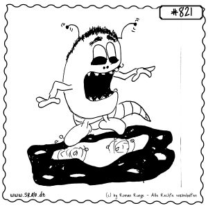 srab 00821 huepfen pfuetze herbst spass wasserspiel