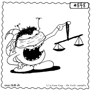 srab 00848 justizia augenbinde waage laechelnd