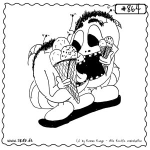 srab 00864 eis vater kind sommer familie genuss