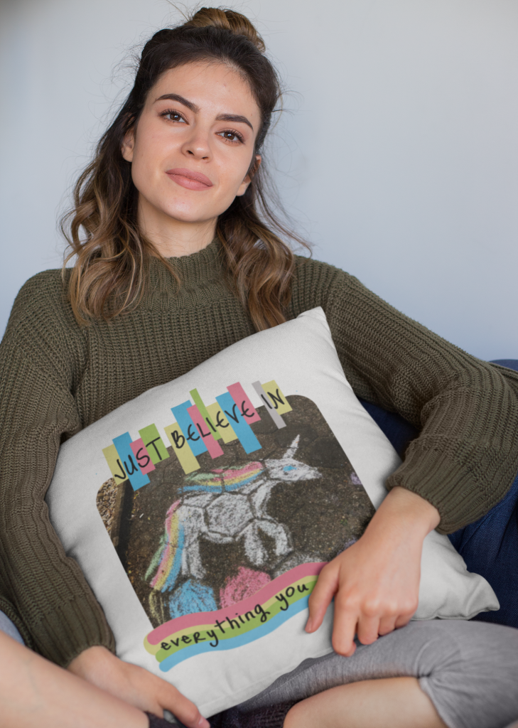 Just believe in everything you can be - Srab-Motiv für Becher, Kissen und Shirts 3 Just believe in everything you can be - Srab-Motiv für Becher, Kissen und Shirts